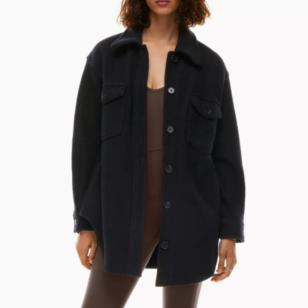 Aritzia Wilfred Ganna Shirt Jacket Shacket